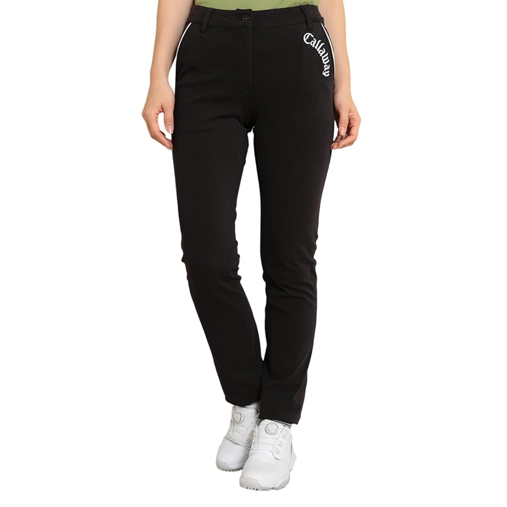 【新品】Callaway キャロウェイ ストレッチパンツ LL ブラック CallawayApparel［キャロウェイアパレル］撥水8WAYストレッチ